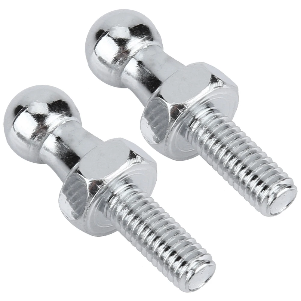 2pcs 10mm Ball Stud Bolt M6 for Gas Struts Ended Bonnet Zinc Plated Steel | Автомобили и мотоциклы
