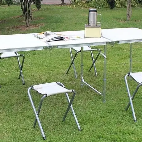 Открытый стол открытый квадратный кемпинг складной Меса складывающийся плианте
