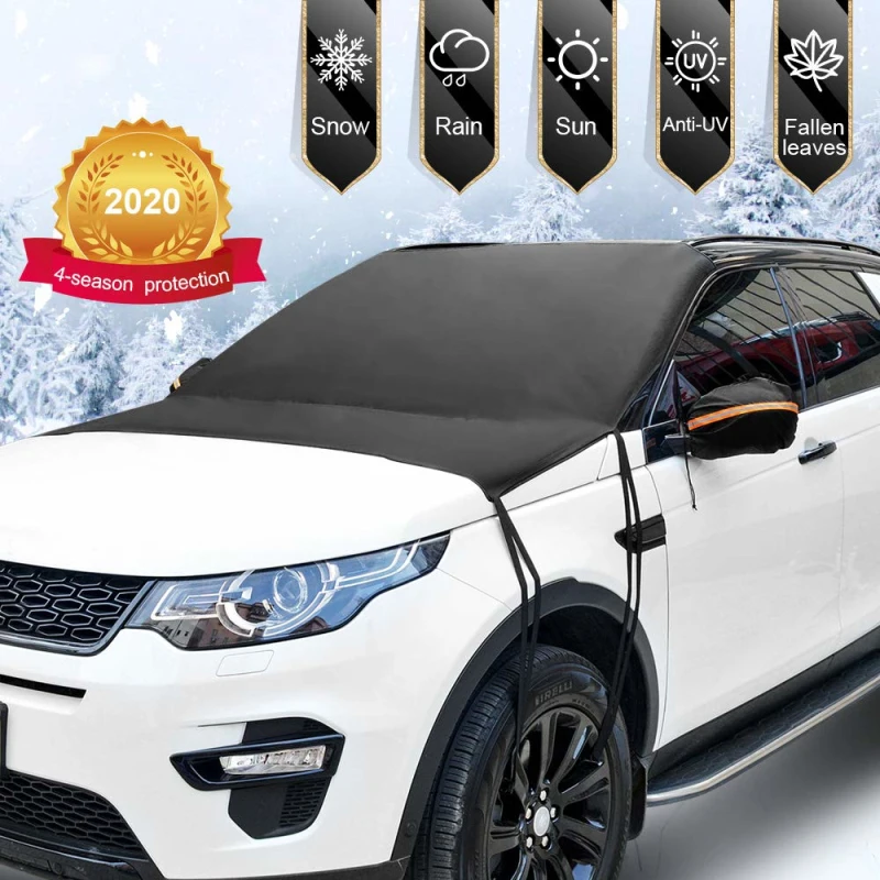 

Dropship Automobile Magnetic Sunshade Cover Car Windshield Snow Sun Shade Waterproof Protector Cover Car Sun Shade Cover