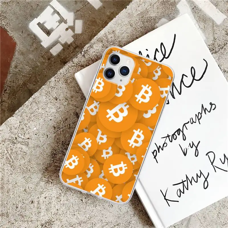 

I Love Accept Bitcoin Transparent Mobile Phone Cover Case For Huawei P20 P40 Lite P30 Pro P Smart 2019 Honor 10 10i 20 Lite
