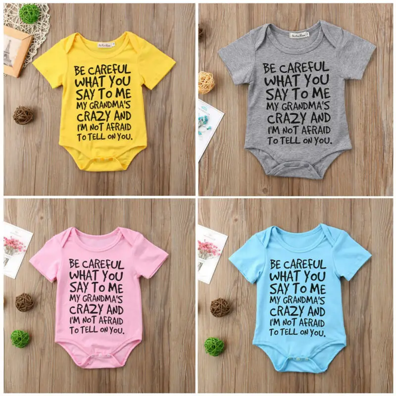 Комбинезон для новорожденных одежда с коротким рукавом мальчиков и девочек 0 24