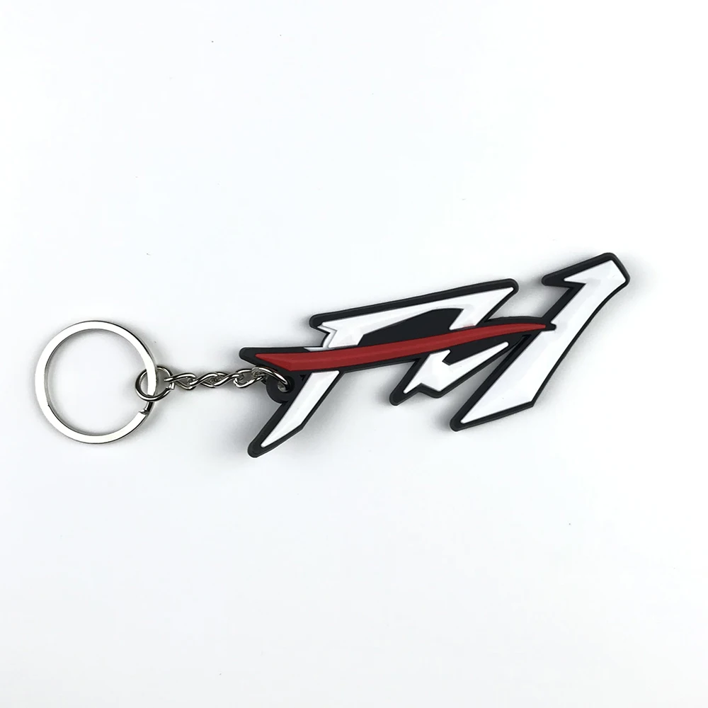 3D Motorcycle Accessories Motorcycle KeyChain Rubber Motorcycle Key Chain For DUCATI Honda Kawasaki Harley Suzuki Yamaha model