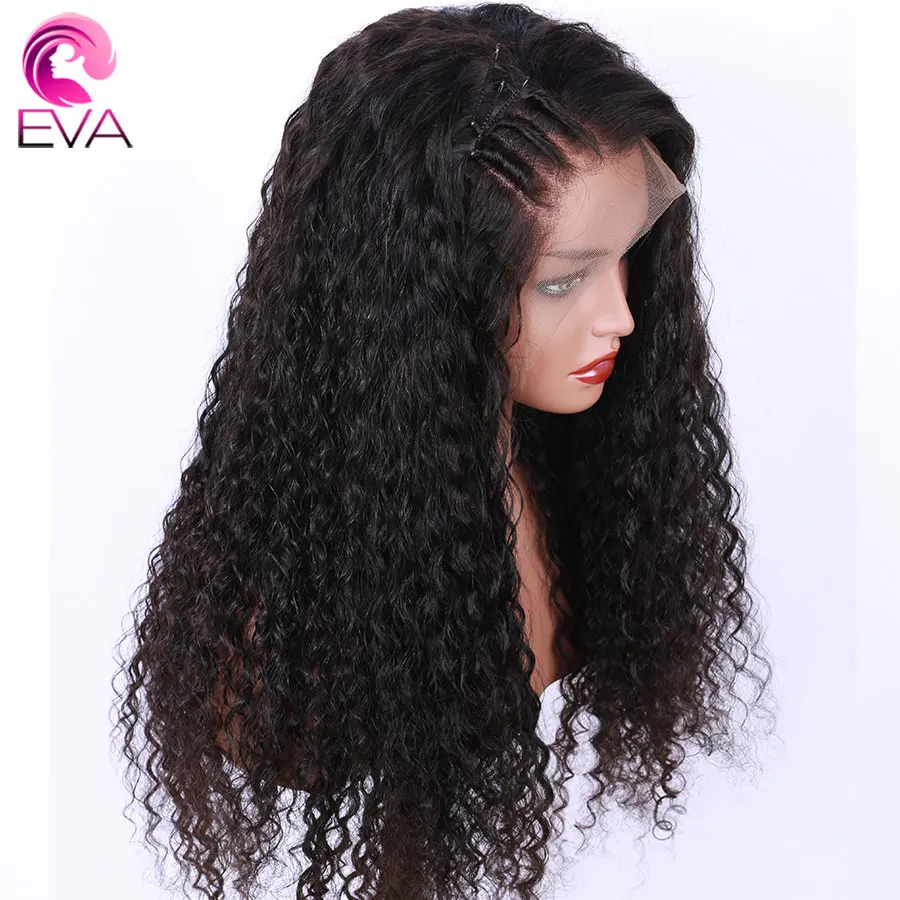 Парики из ЕВА человеческие волосы на полной сетке отбеленные узлы бразильский