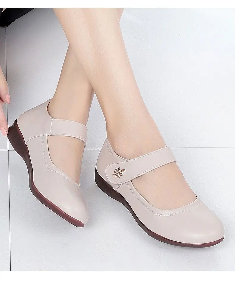 

Outdoor Work Sandals Woman Velcro Tape Wedge Sandals Women 2021 Fashion Summer Shoes Oxford