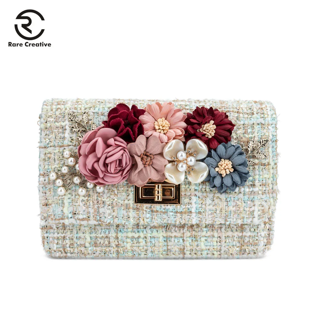 Редкие креативные модные сумки с цветочным узором роскошные Брендовые женские