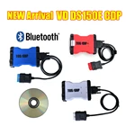 Новинка 2021 года, диагностический сканер OBD VD DS150E CDP Bluetooth VD600 с генератором ключей, красныйсинийбелый, для автомобилейгрузовиков, OBD2