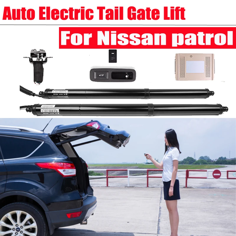 

Автомобильные смарт-аксессуары, электрическая задняя дверь для Nissan патруль 2016-2020 2021, подъемник багажника, автоматическая задняя дверь