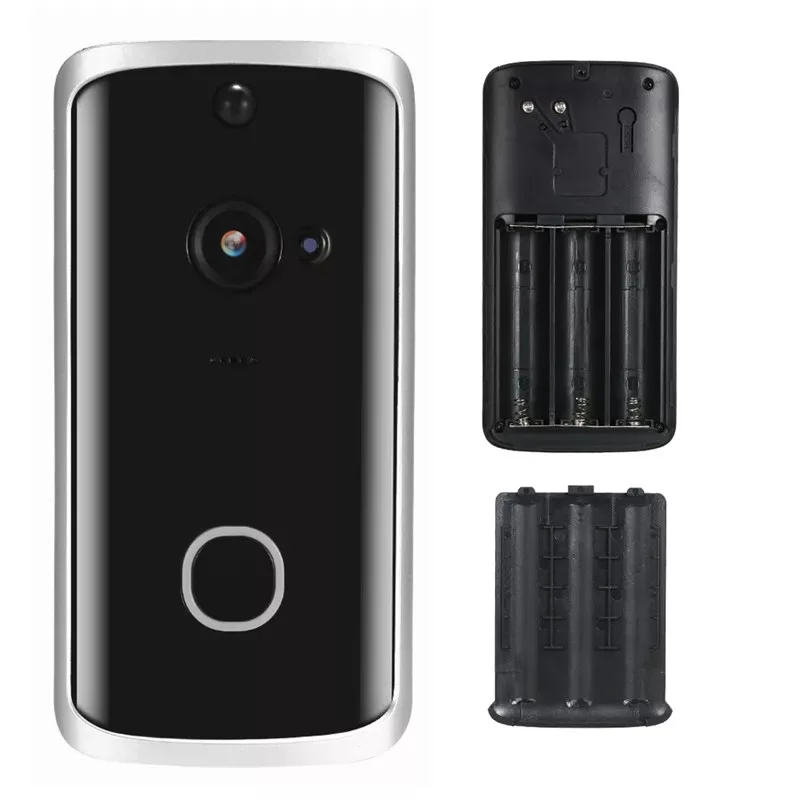 Беспроводной дверной звонок с Wi Fi двусторонняя видеосвязь умный домашняя камера