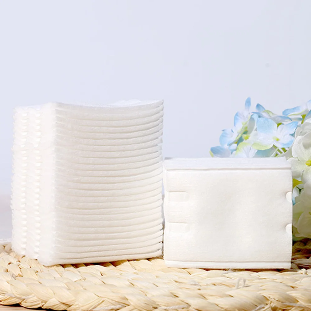 Очищающий хлопковый сэндвич из чесаного хлопка 50 шт. отжатый коврик одноразовый