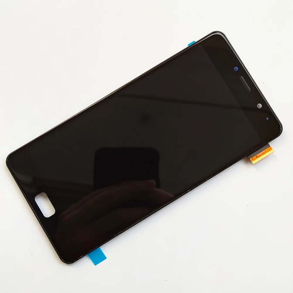 Золотой/черный 5,5 дюймовый для Lenovo Vibe p2 ЖК-дисплей с сенсорным экраном дигитайзер в сборе с рамкой для Lenovo p2 P2c72 P2a42