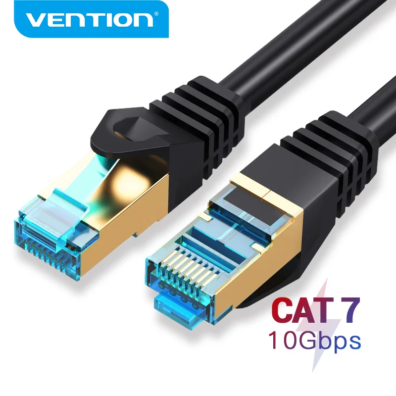 

Vention Cat7 Ethernet Cable RJ45 Lan Cable Network Cable UTP Cat 7 Patch Cord for 2M/3M/1.5M/8M/10M Laptop Computer Router Cable