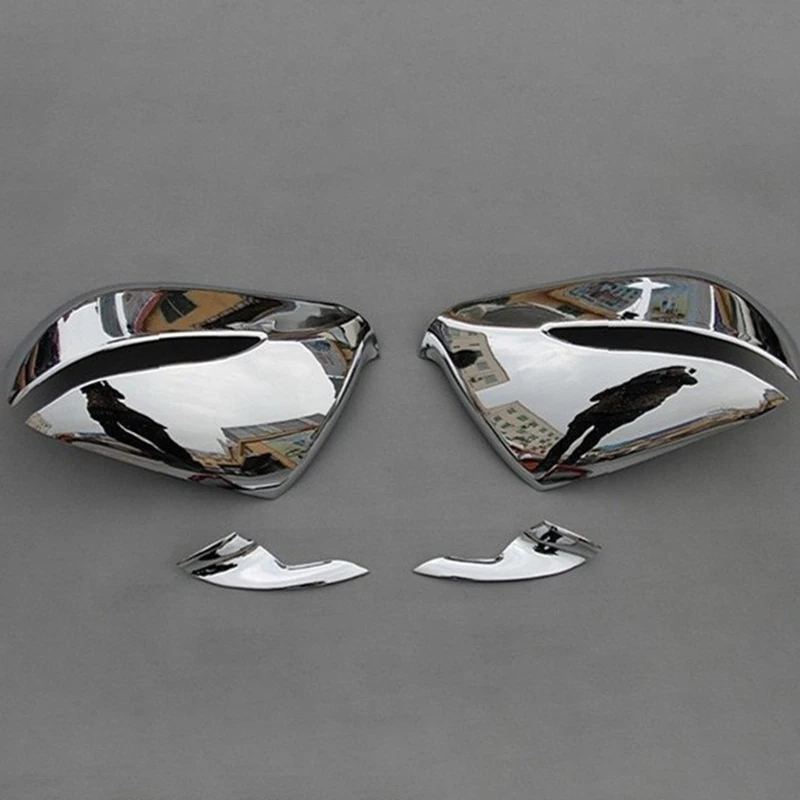 4 шт. ABS хромированное зеркало заднего вида Накладка/зеркало украшение для 2013 -2017