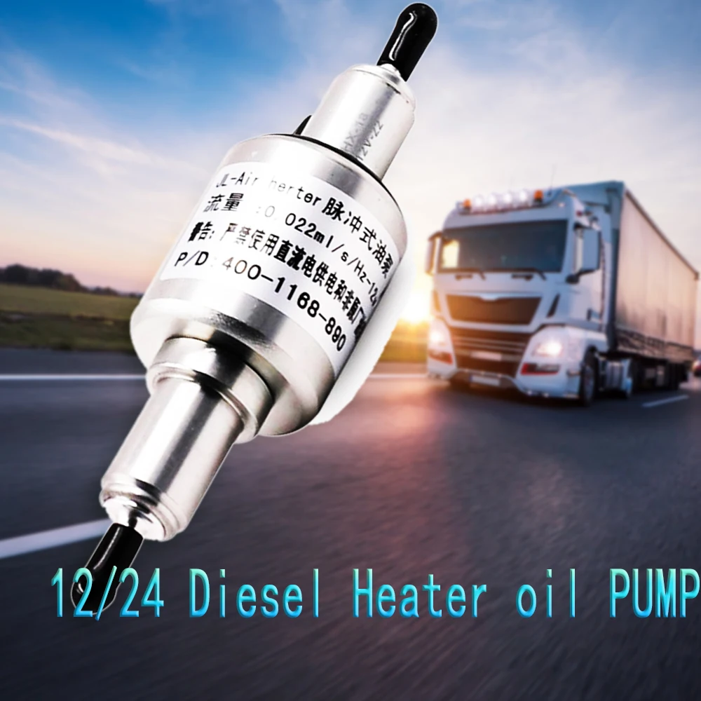 

12/24V For 2-8KW Air Heater Diesel For Webasto Eberspacher Heaters For Truck Oil Fuel Pump Air Parking Heater Pulse Meter Pump