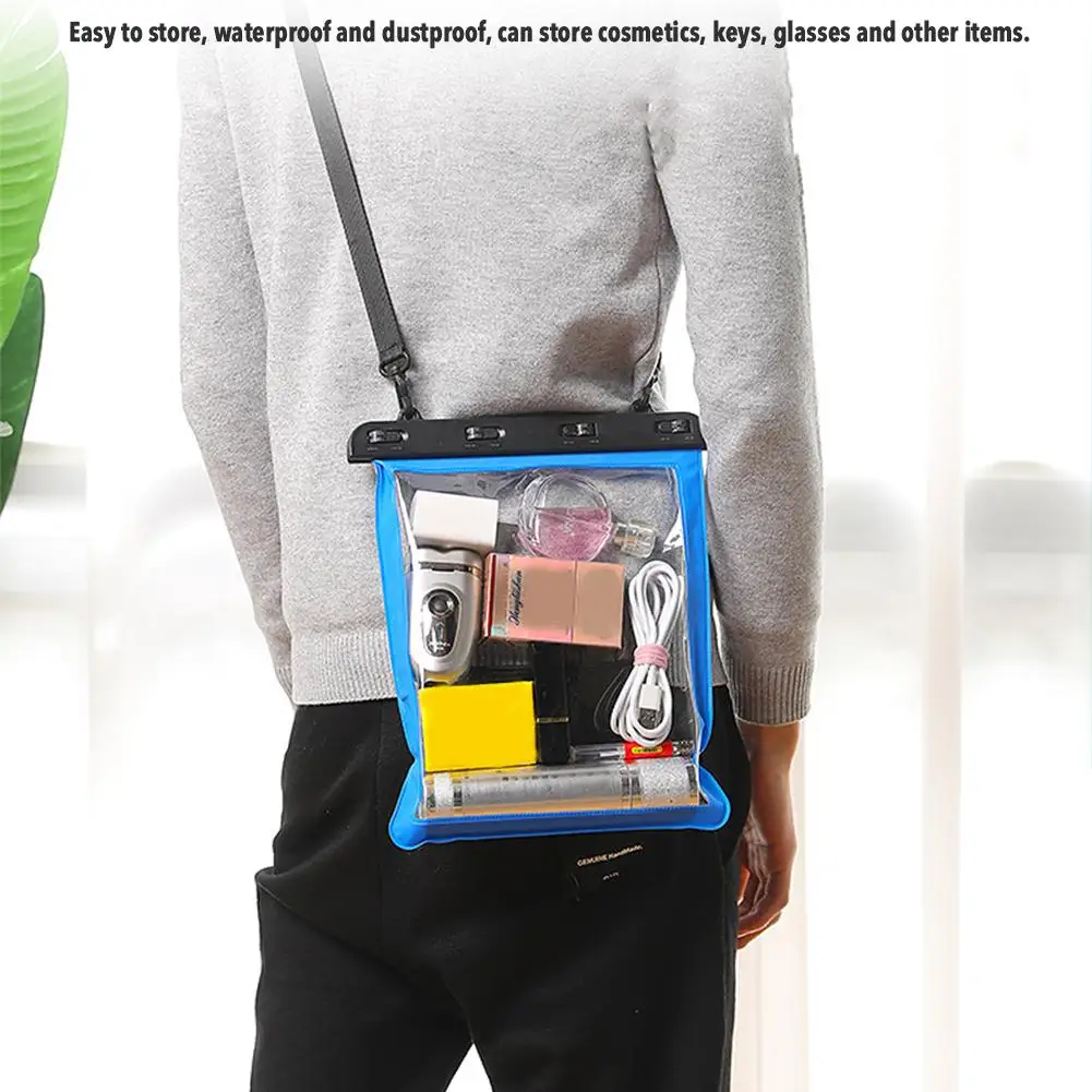 

Waterproof Pouch Bag Durable Transparent Mobile Phone Case Should Bag Pouch For Skiing Water Sports