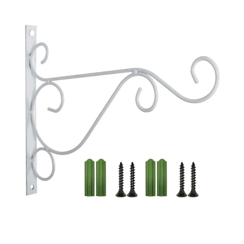 

Iron Wall Hook for Hanging Lanterns Solar Lights Bug Zappers Feeder Flower Pot D0AC