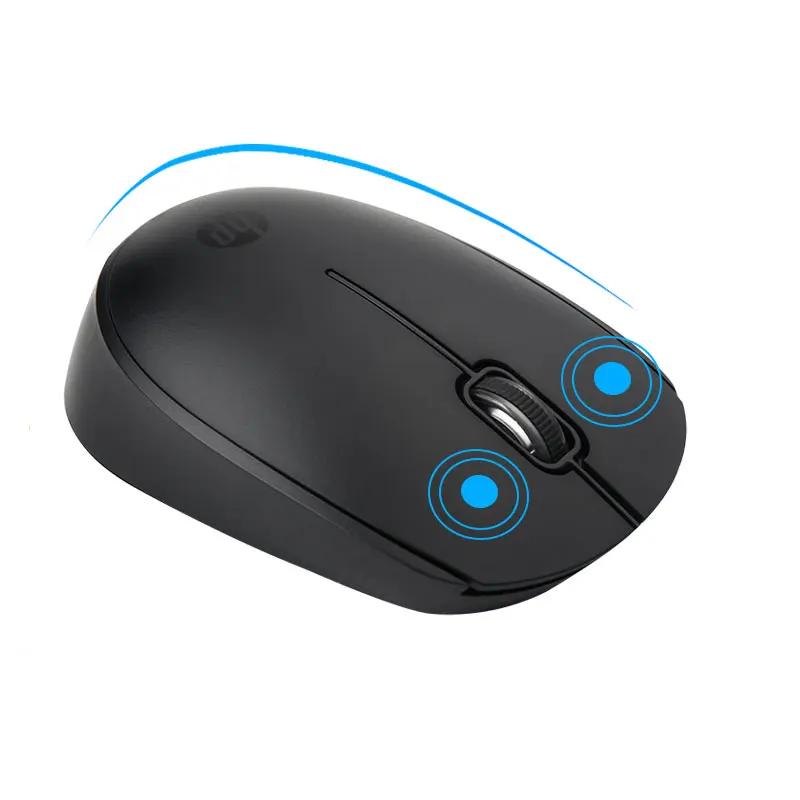 Hp CS10 Беспроводная клавиатура мышь комбо игровая офисная мышь и клавиатура набор черный и белый цвет CK104 ключи для компьютера дропшиппинг