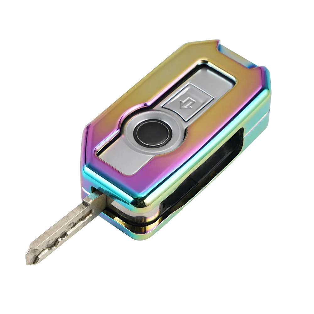 

H2CNC Key Case CNC Guard Protector Holder Cover Shell Aluminium Electroplat Plating for BMW F750GS F850GS Adv K1600 B