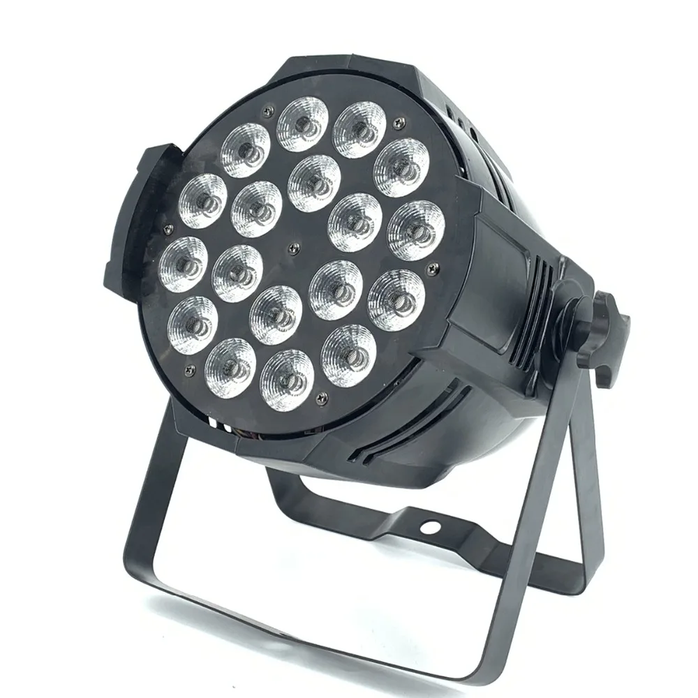 DJ Disco DMX лампа светодиодный светильник 18x12 Вт RGBW Quad 4в1 цветной домашний вечерние светильник s DJ оборудование сценический эффект светодиодный стробоскоп светильник ing