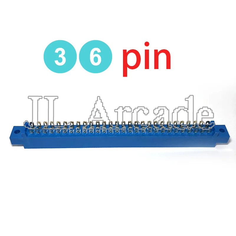2 шт./лот 36-контактный разъем с голубым краем гнездовой Jamma гнездовая карта для
