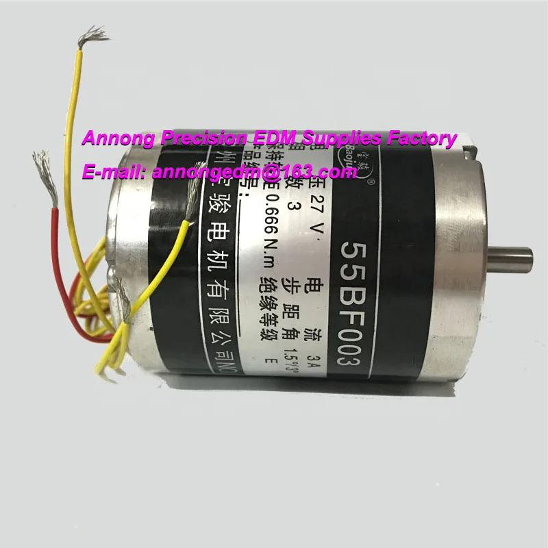 3 Phase WEDM Stepper Motor 55BF003 Single Alxe 27V 3A for CNC Wire Cut Machine