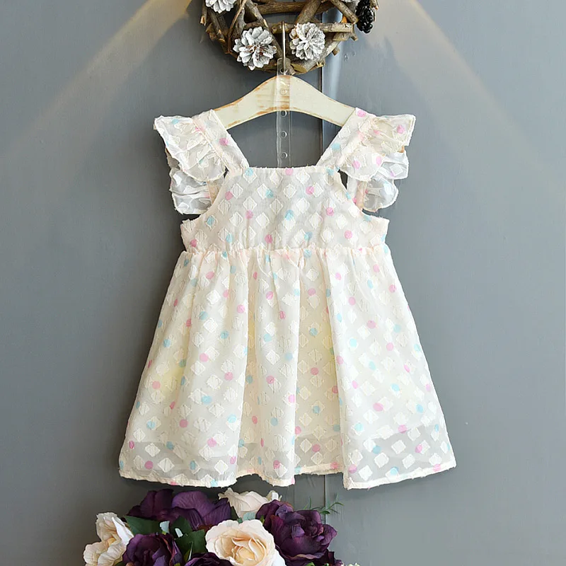 

Girls' Dresses Girls' Chiffon Dresses 2021 New Summer Girl Dresses Baby Girls Foreign Style Children's Princess Dresses