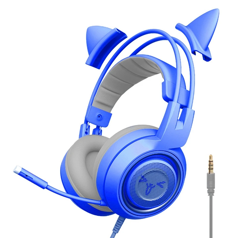 Preise SOMIC G951S Gaming Headset Mit Mic Für PS4 PS5 Ein, PC, Handy, Katze Ohr Kopfhörer über Ohr Kopfhörer Für Frauen