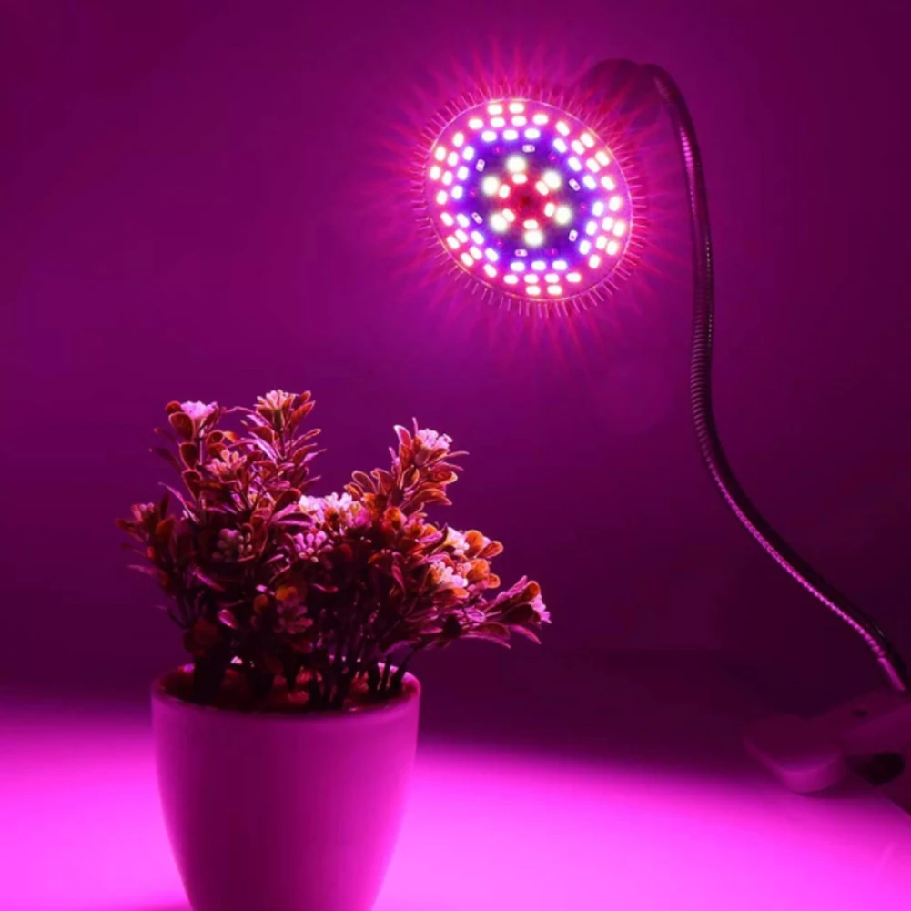 

LED Grow Light Bulb Hydroponics Full Spectrum Light Bulb Greenhouse Growth Lamp for Indoor Plants Vegetable Seedings 5 sizes