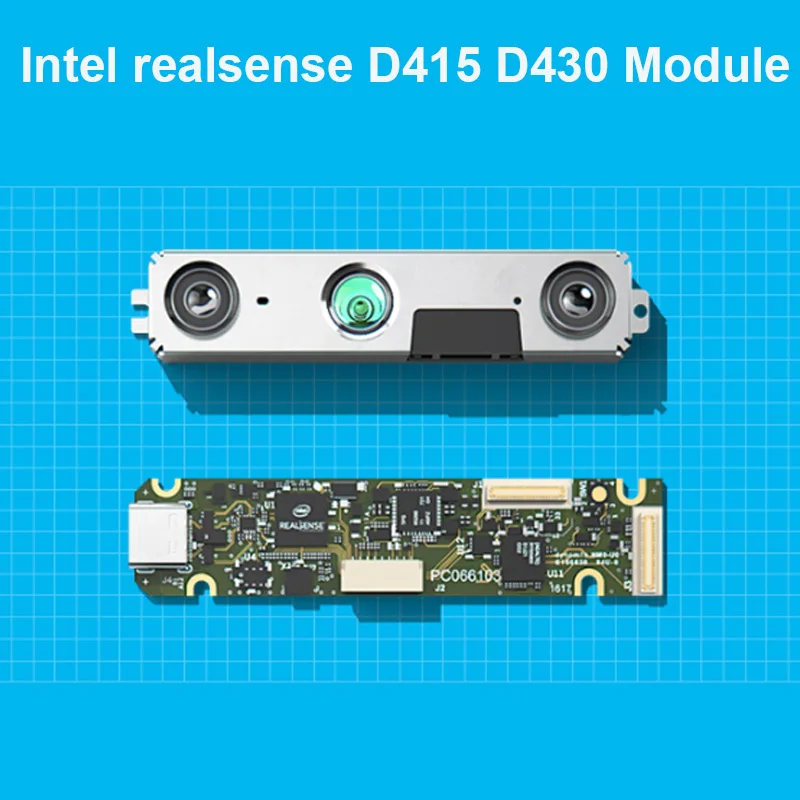 Модуль Intel realsense D415 D430 модуль глубины 3D камеры с USB робот разработки AI|Аксессуары