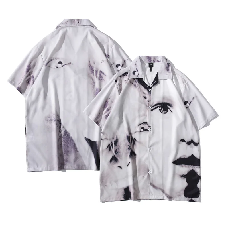 

PYJTRL Hawaiian Beach Short Sleeve Shirt