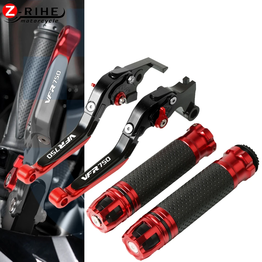 

Motorcycle Accessories Brake Clutch Levers Hand Grip Handlebar For HONDA VFR750 86-98 1987 1988 1989 1990 1991 1992 1993 1994 95