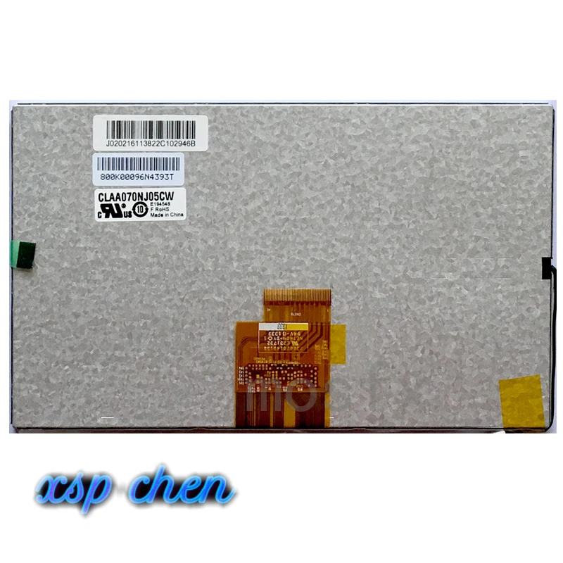 7 0 дюймовый TFT ЖК экран CLAA070NJ05CW 1024(RGB)* 600 WSVGA Бесплатная доставка|ЖК-экраны и панели
