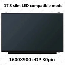 Replacement 17.3 ultraslim 30PIN laptop screen HD+ monitor for Lenovo IdeaPad 320 17IKB 300-17ISK 110-17IBD 110-17ACL DISPLAY