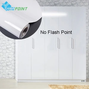 Глянцевая белая декоративная пленка сделай сам, матовые самоклеющиеся обои, водостойкие обои для кухни, шкафа, старой мебели