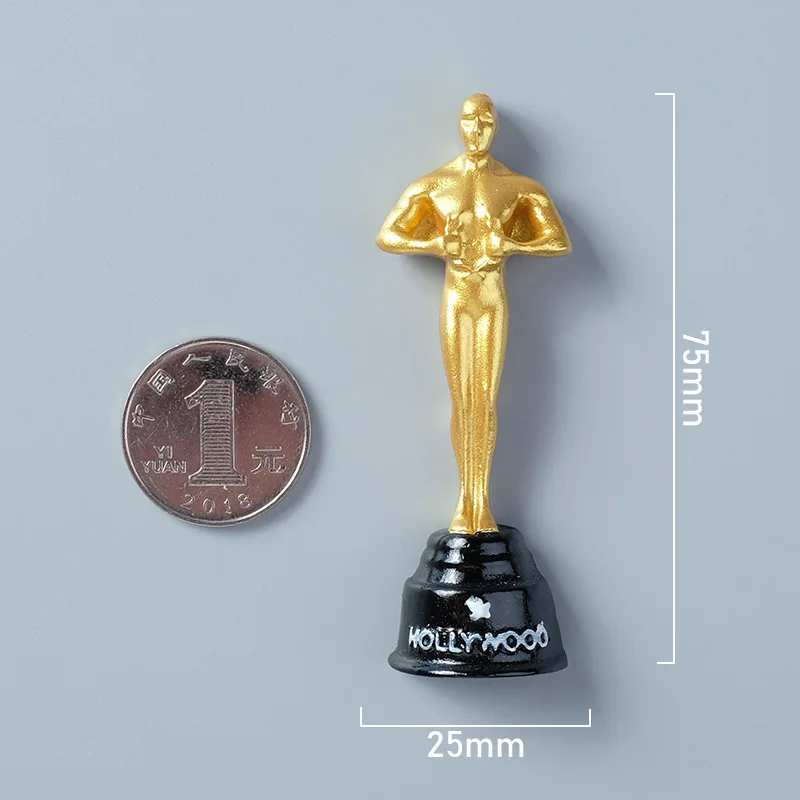 Магнитные магниты для холодильника модель американской статуэтки Оскара