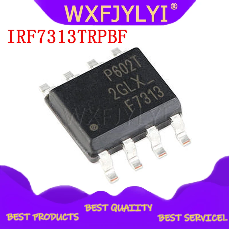 10 шт. IRF7313TRPBF SOP8 IRF7313TR SOP IRF7313 SOP-8 F7313 SMD