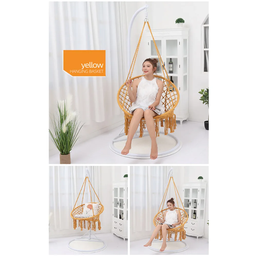

Outdoor Children's Adult Hanging Baskets with INS Style in Europe and America chair swing indoor swing kids furniture hammock