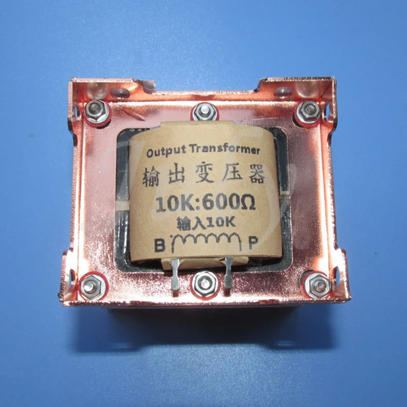 

8C аморфный Железный сердечник односторонний 10K: 600Ω сбалансированный выходной трансформатор 20 Гц-22 кГц-0,4 дБ 33 кГц-1 дБ