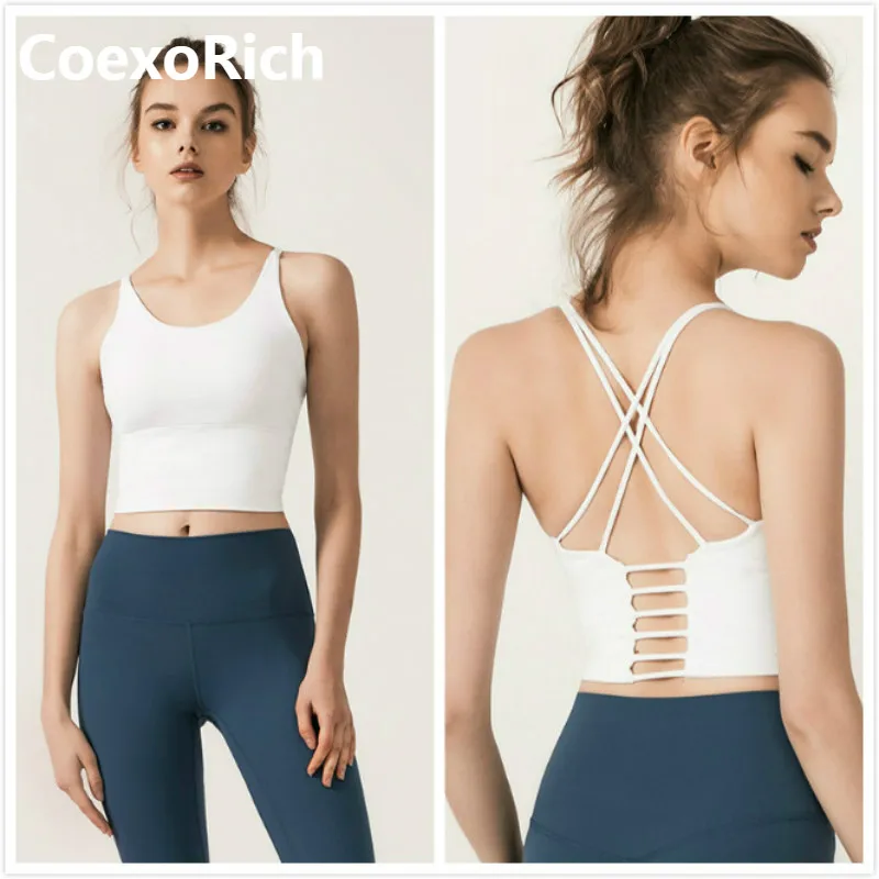 6 цветов рубашки для йоги женский топ фитнеса тренажерного зала кроп топы жилет