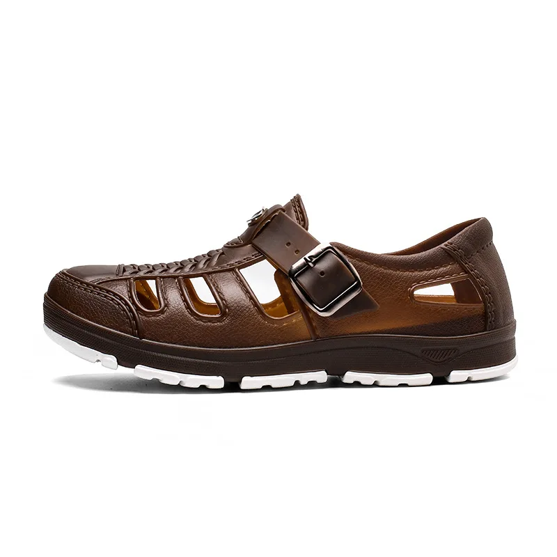 

2019 летние новые мужские сандалии baotou повседневная спортивная пляжная Мужская обувь дышащая повседневная мужская обувь