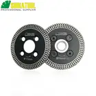 SHDIATOOL 1 шт. 75 мм Горячая прессованная мини Сетка турбо-обод Алмазная гравировка пилы со съемным фланцем 58-11 и 1 шт. 75 мм лезвие