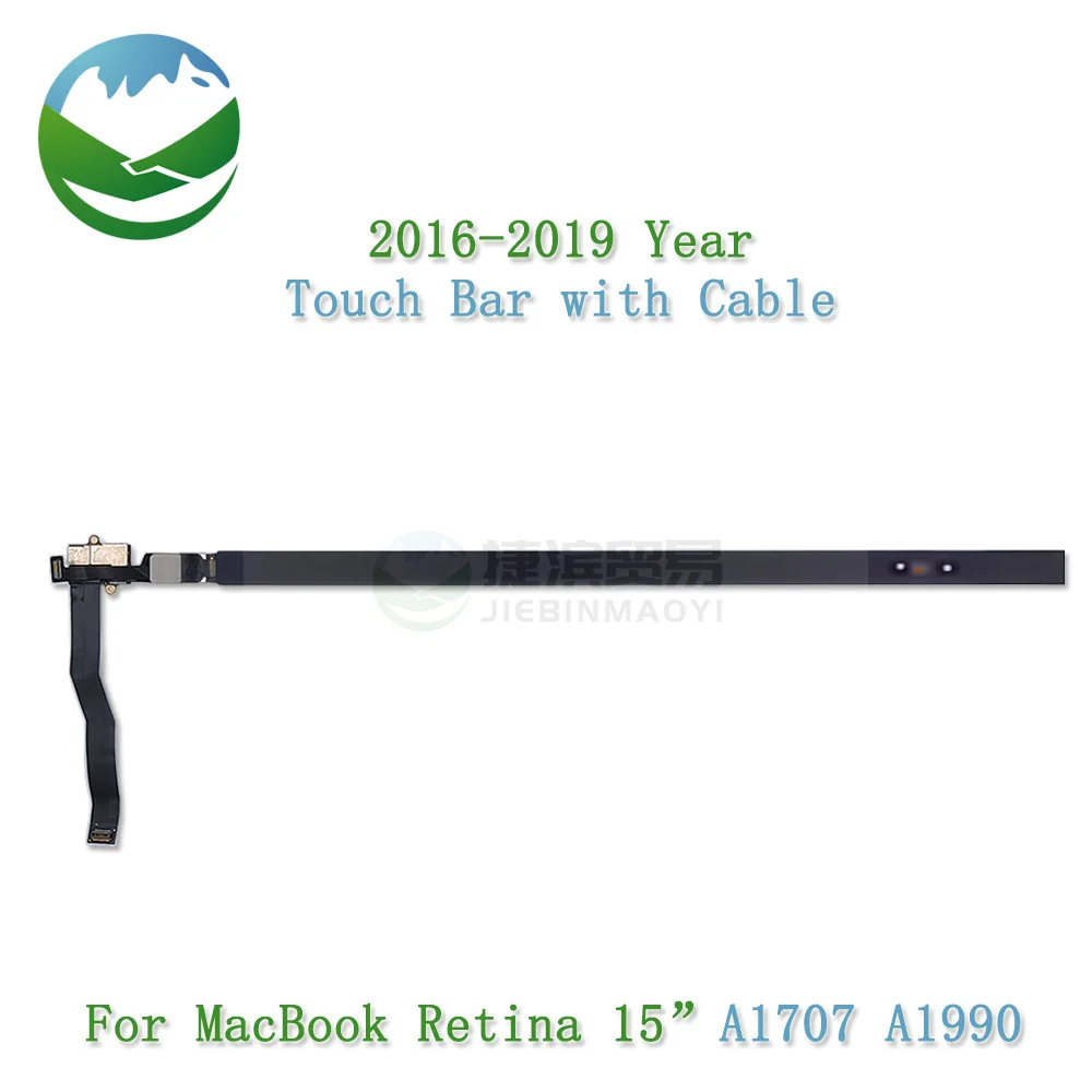 

Original A1707 A1990 Touch Bar 821-00480-A For Macbook Pro Retina 15.4" Touch Bar With Cable AMS983 JC02-0 2016-2019 Year