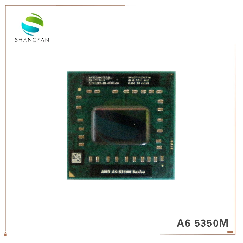 

Двухъядерный процессор AMD A6 5350M A6 5300M AM5350DEC23HL 2,9 ГГц, процессор для ноутбука, разъем FS1