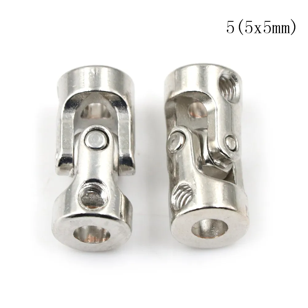 5x5 Metal Cardan Joint Gimbal Couplings Universal Joint for 4*3mm/4*4mm/5*4mm/5*5mm/5*6/6*6mm RC Boat Parts Accessarie - Цвет: 5x5