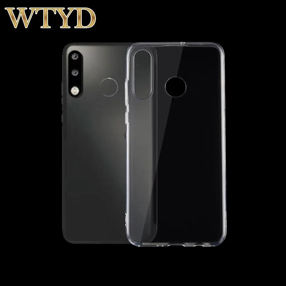 0 75 мм ультратонкий прозрачный мягкий защитный чехол из ТПУ для Huawei P30 Lite |