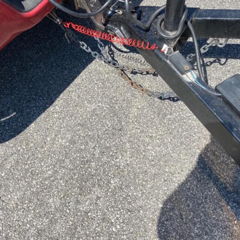 

Trailer Spring Rope Safety Buckle,Zip 4 Foot Breakaway Cable 80-01-2140