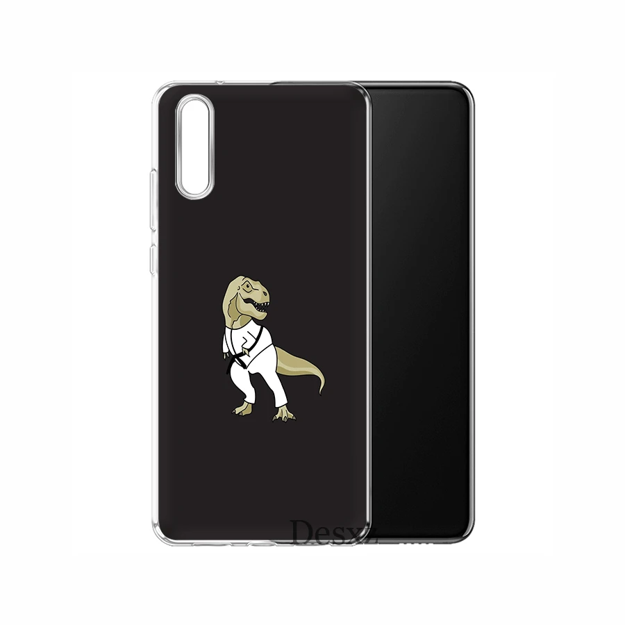 Чехол для телефона Huawei Honor 6A 6C 7A 8 8X 9 9X 10 View 20 Lite Pro Play Hard Cover Dinosaur | Мобильные телефоны