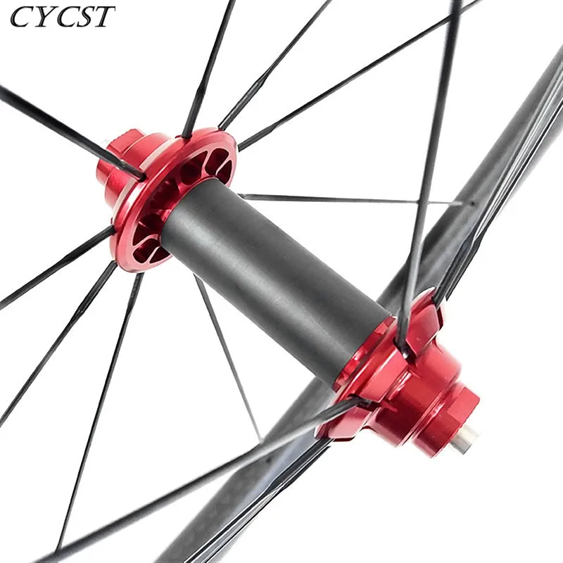 700c clincher 50 мм x 25 Широкий дорожный гоночный велосипед углеродное переднее колесо