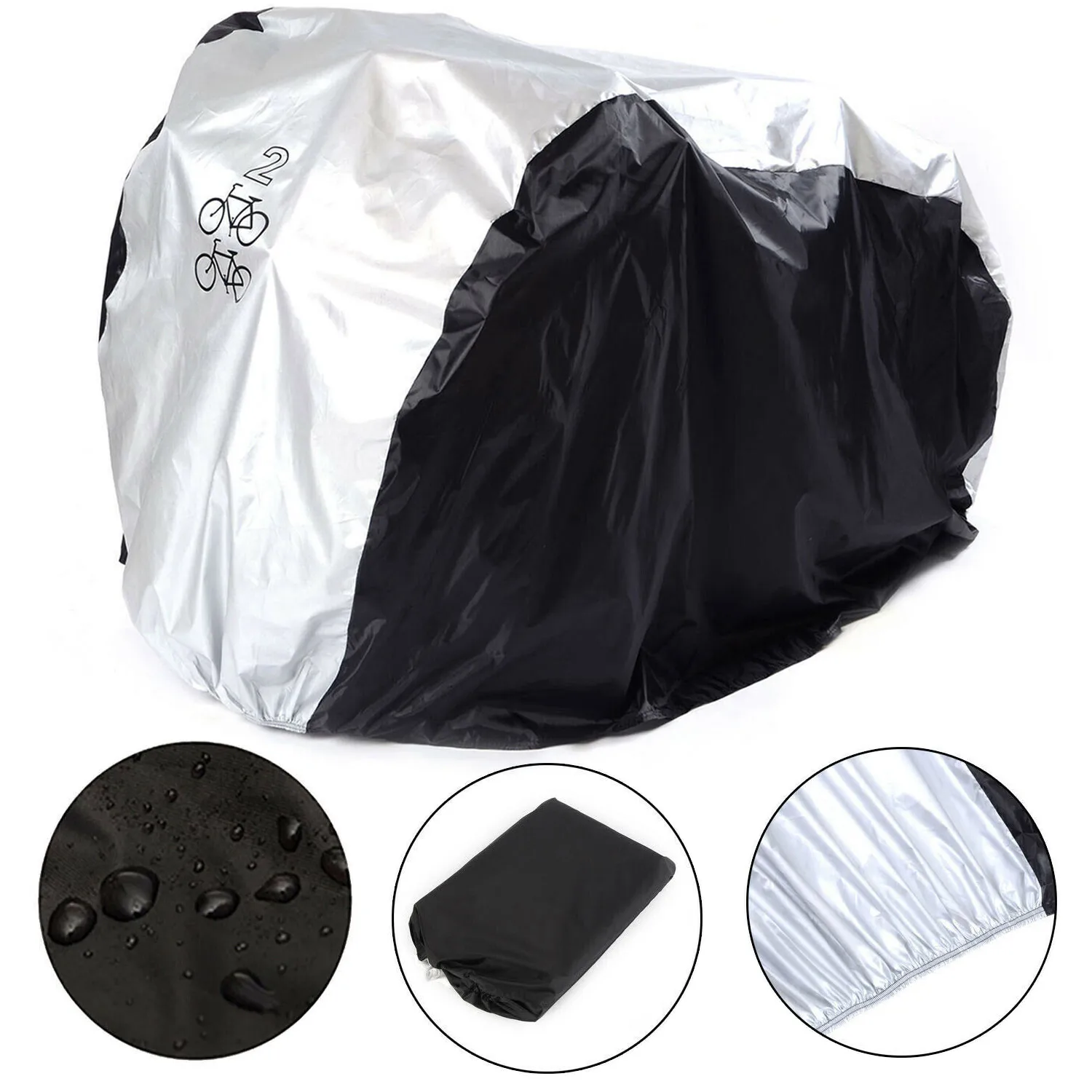 

2021 New Bike Bicycle Cover Bicicleta Multipurpose Rain Snow Dust All Weather Protector Covers Waterproof Garage Drop Fast Ship