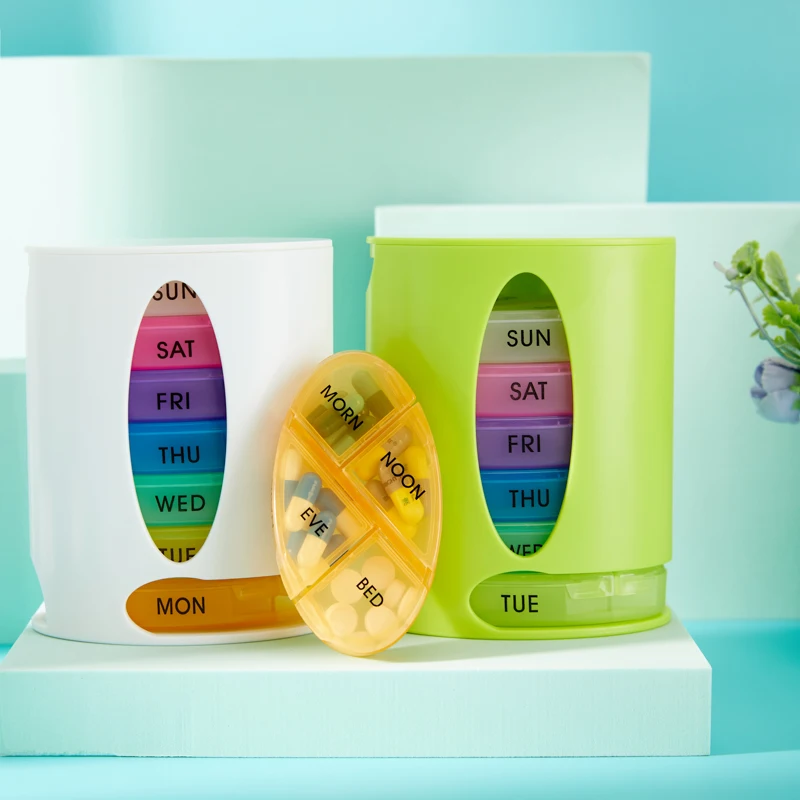 Организатор таблетки 7 дней Pro Чехол для хранения компактный организовать мини