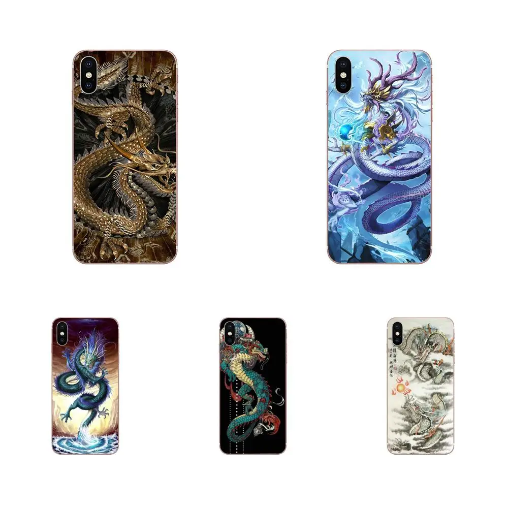 Лучшие мягкие чехлы с китайским драконом для Xiao mi 3 4 4C 4i 5 5s 5X6 6X8 SE Pro Lite A1 Max x 2 Note |